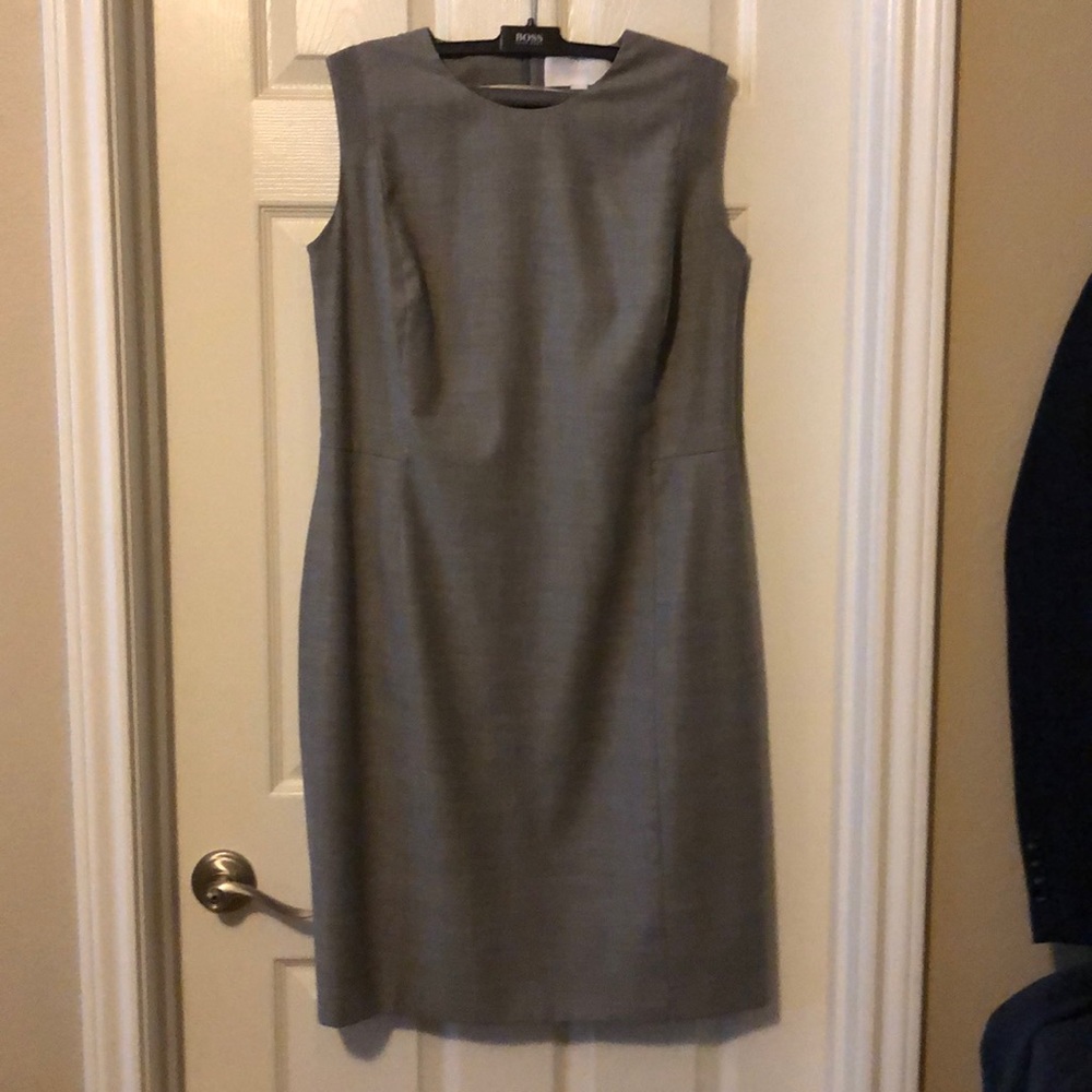 Gray suit dress
